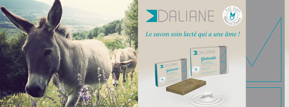 Logo / Packaging pour les savons Daliane